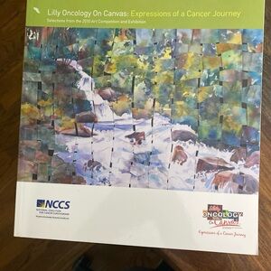 Lilly Oncology on Canvas Art Book Expressions Of A Cancer Journey 2010